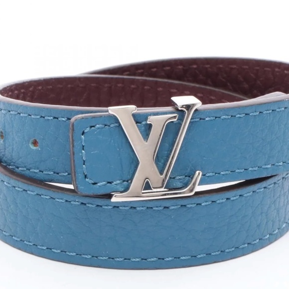 Louis Vuitton Jewelry - Louis Vuitton LV EUC blue bracelet